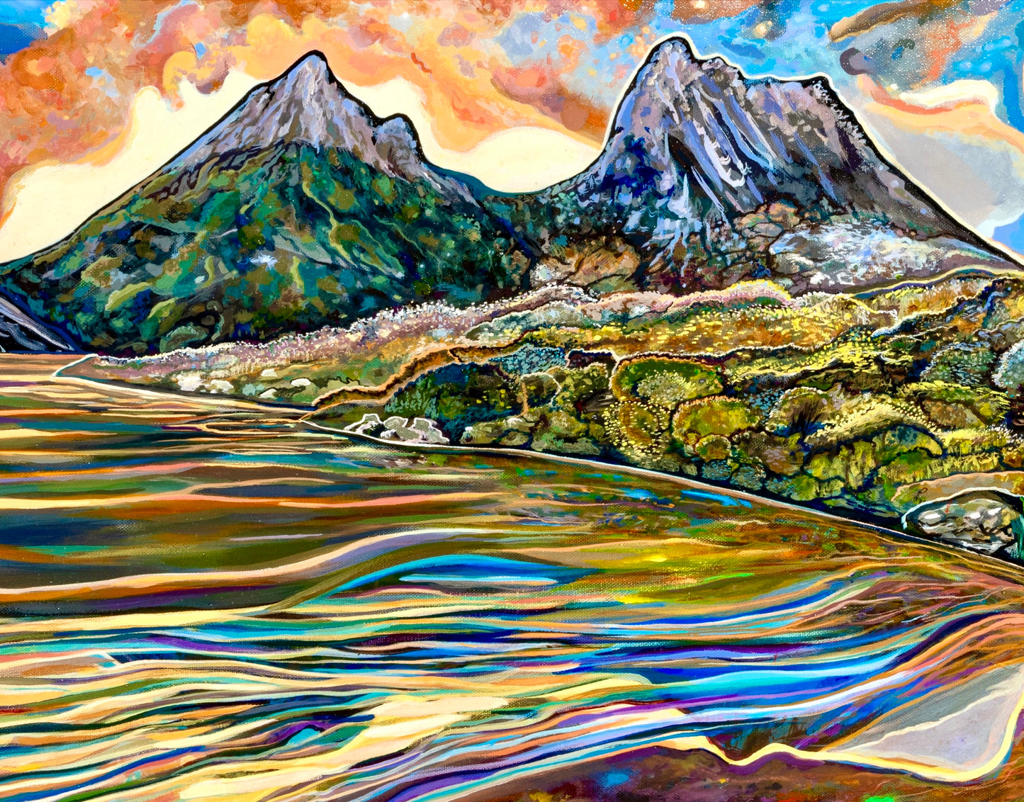 'Memories Of Cradle' acrylic print