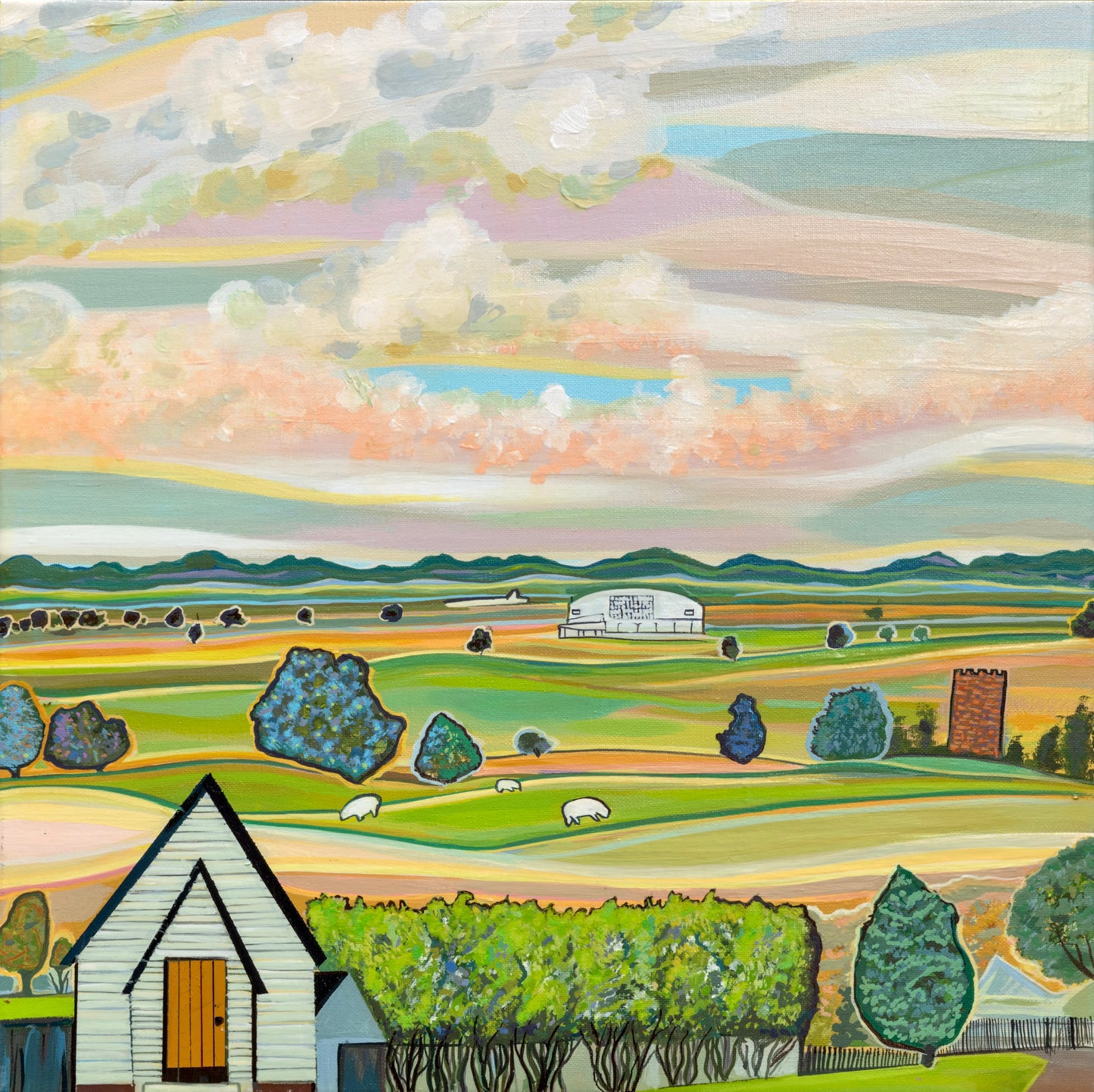'Evandale Communion' original painting