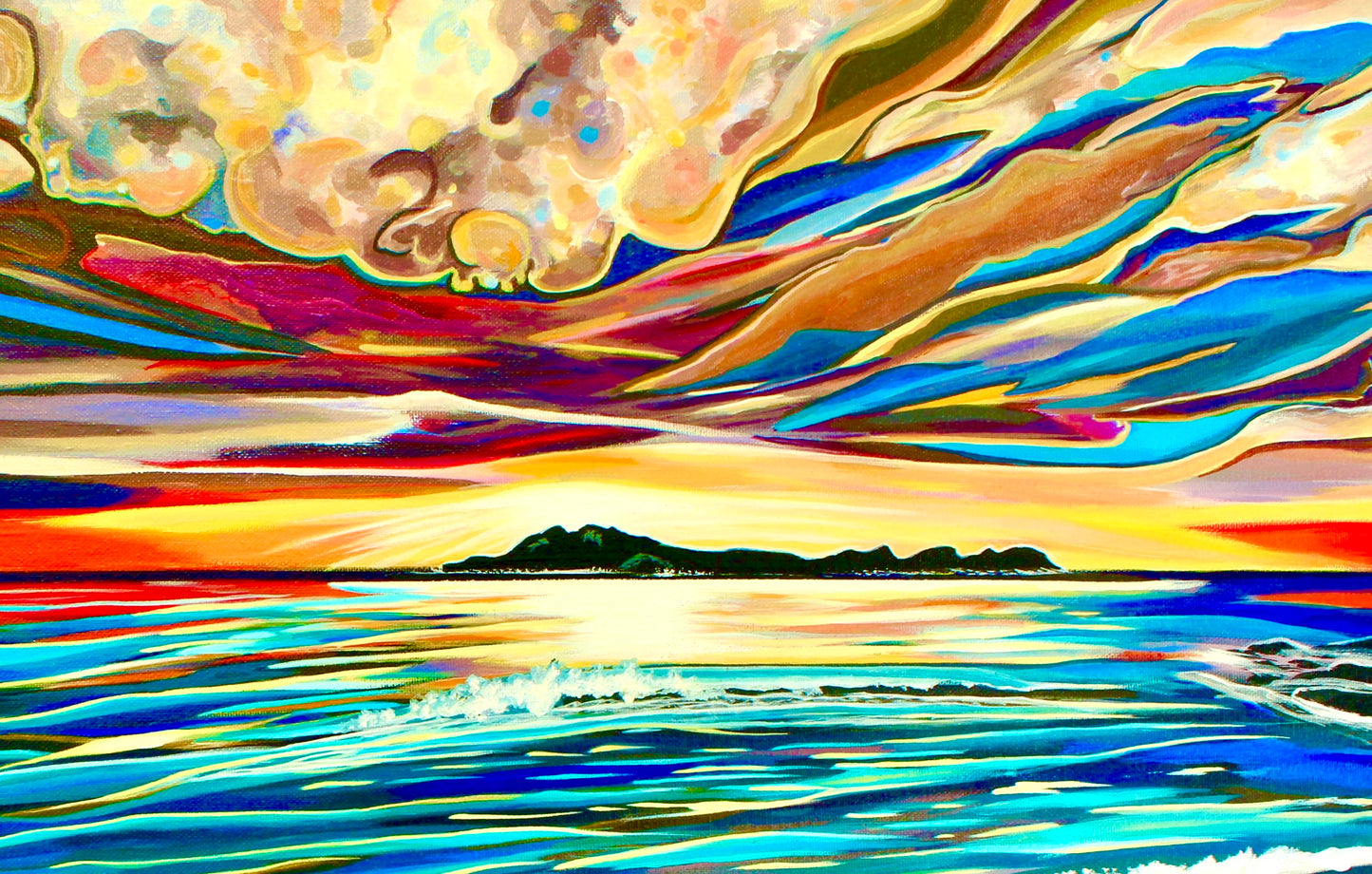 'Majestic Morning' acrylic print