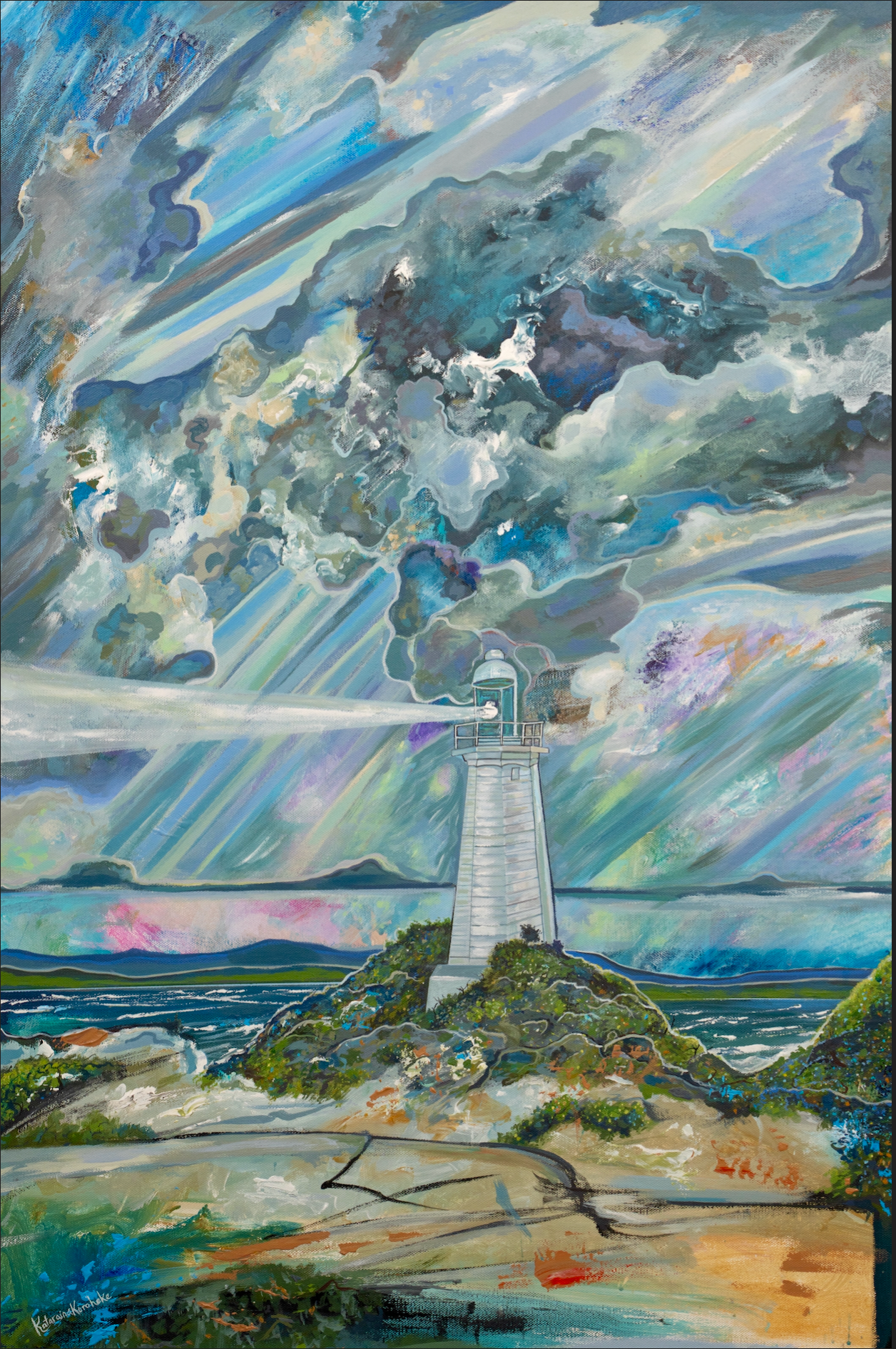 'Light of Hell’s Gate' Original Painting