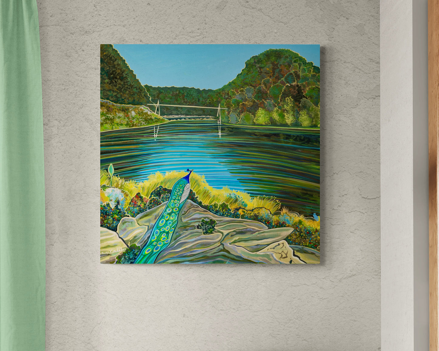 'Down By The Gorge' acrylic print