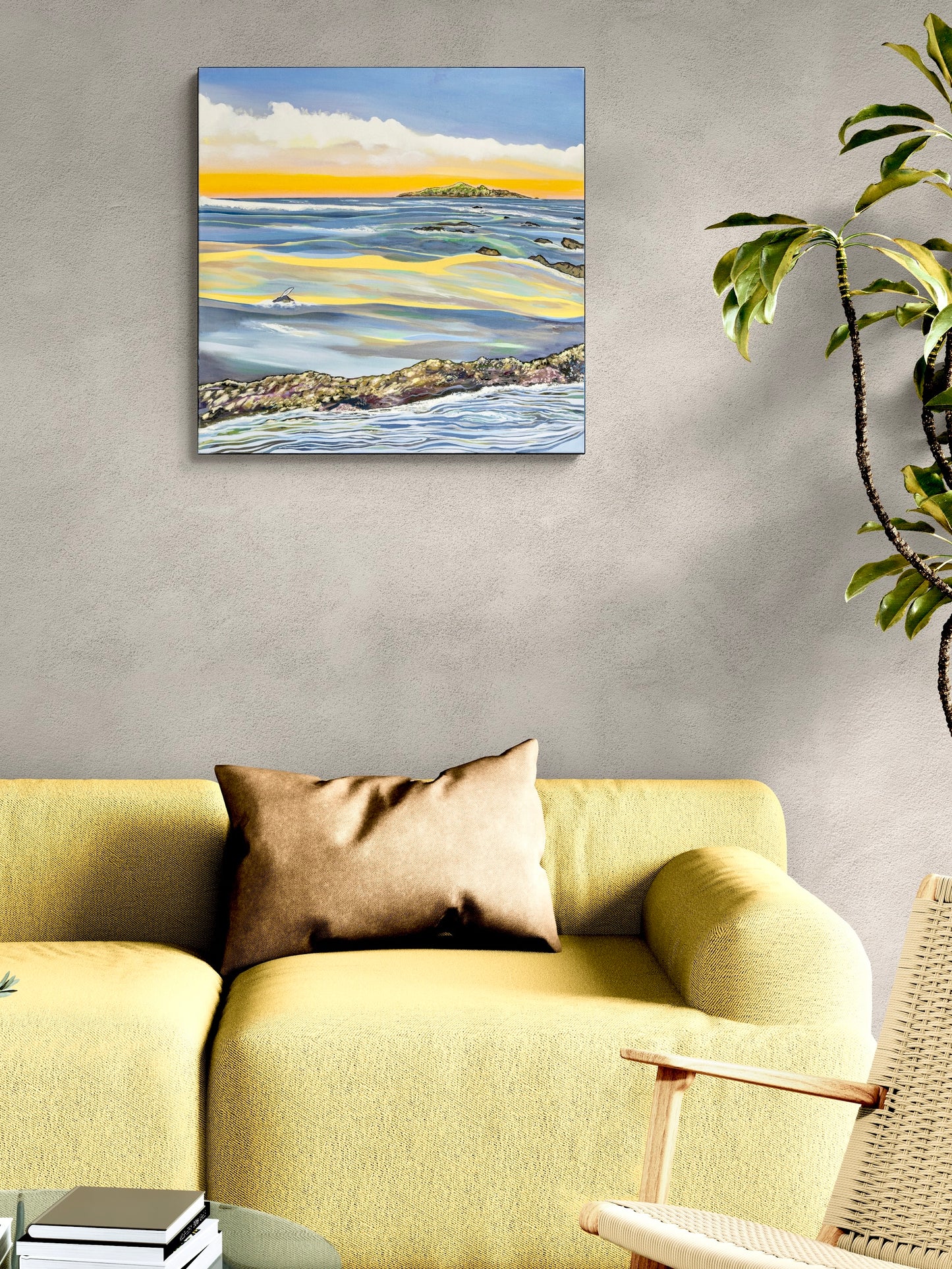 'Sunrise at Sisters' canvas print