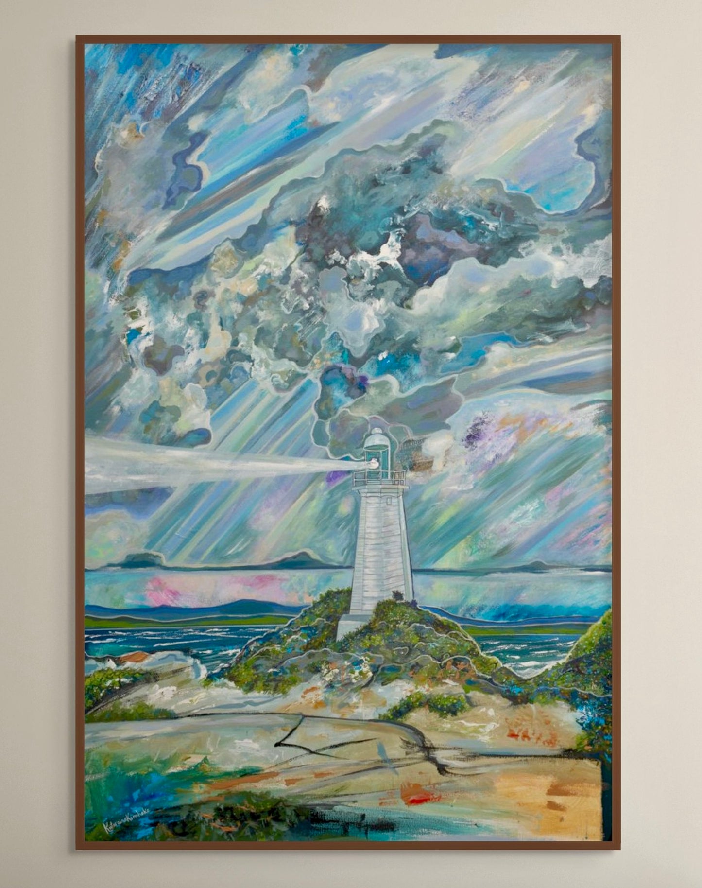 'Light of Hell’s Gate' canvas print