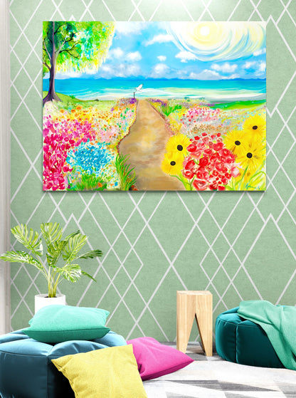 'Live And Let Live' acrylic print