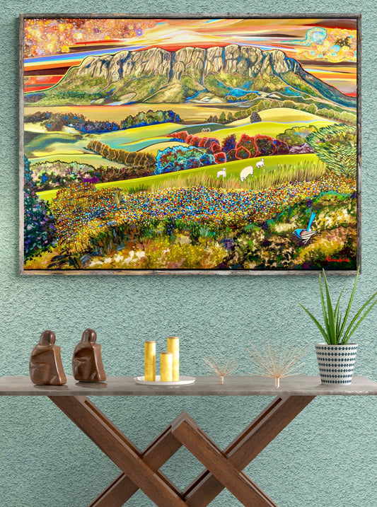 'Her Majesty, Mt Roland' canvas print