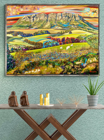 'Her Majesty, Mt Roland' canvas print
