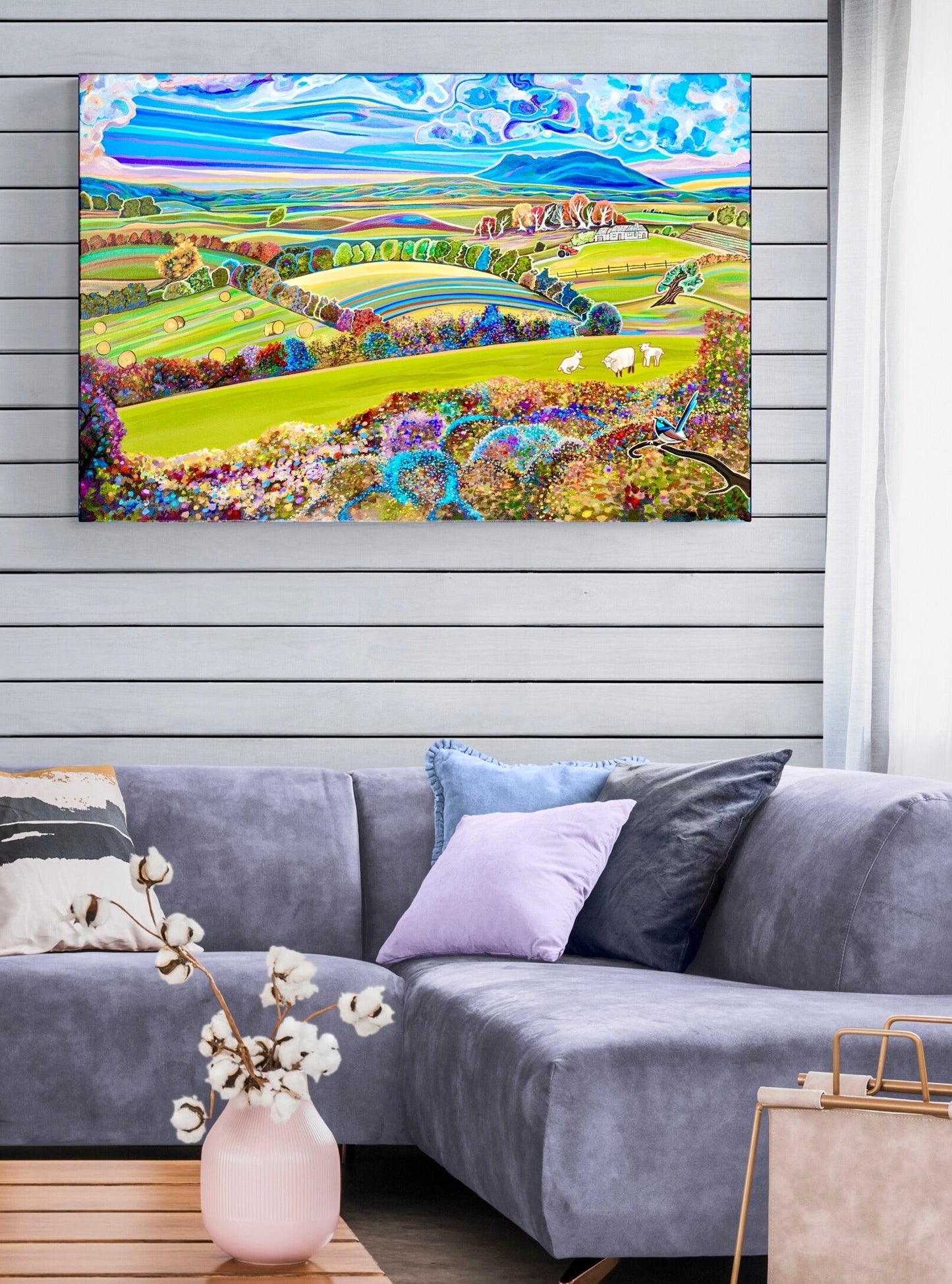 'Quaint Lil Quamby' canvas print