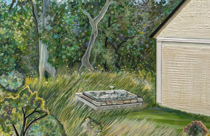 'Beyond The Grave' canvas print