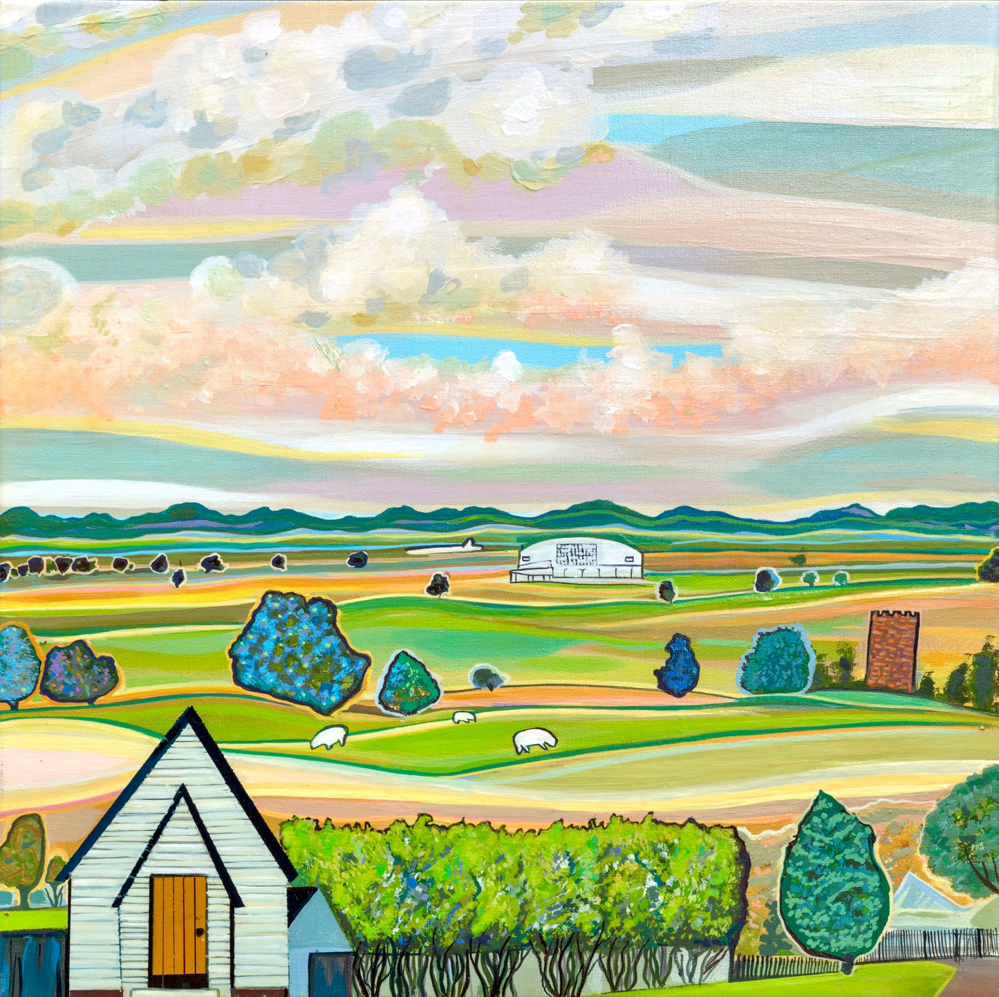 'Evandale Communion' acrylic print