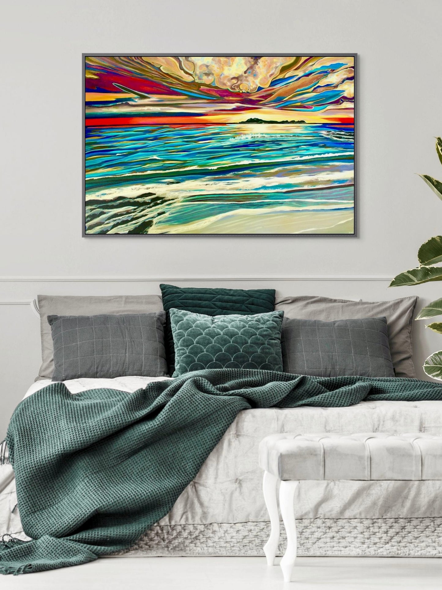 'Majestic Morning' canvas print