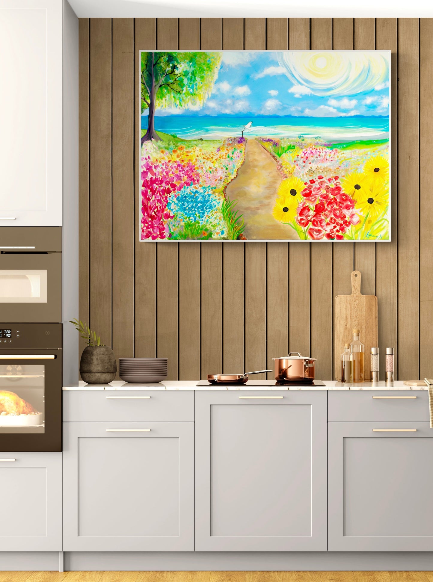 'Live And Let Live' Canvas Print