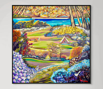 'Golden Moments' canvas print