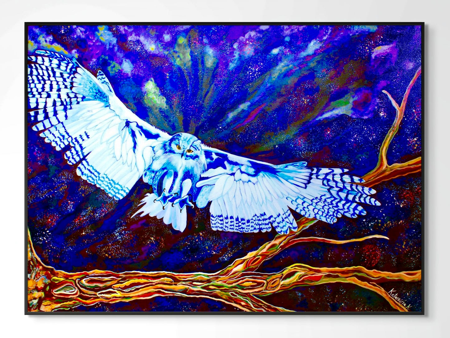 'Night-Life' canvas print