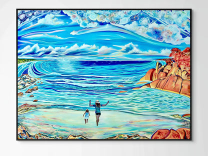 'Happy Days' canvas print