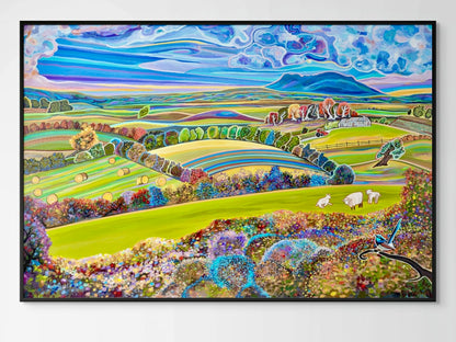 'Quaint Lil Quamby' canvas print