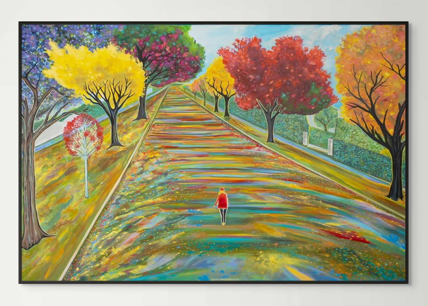 'Autumn At Evandale' canvas print
