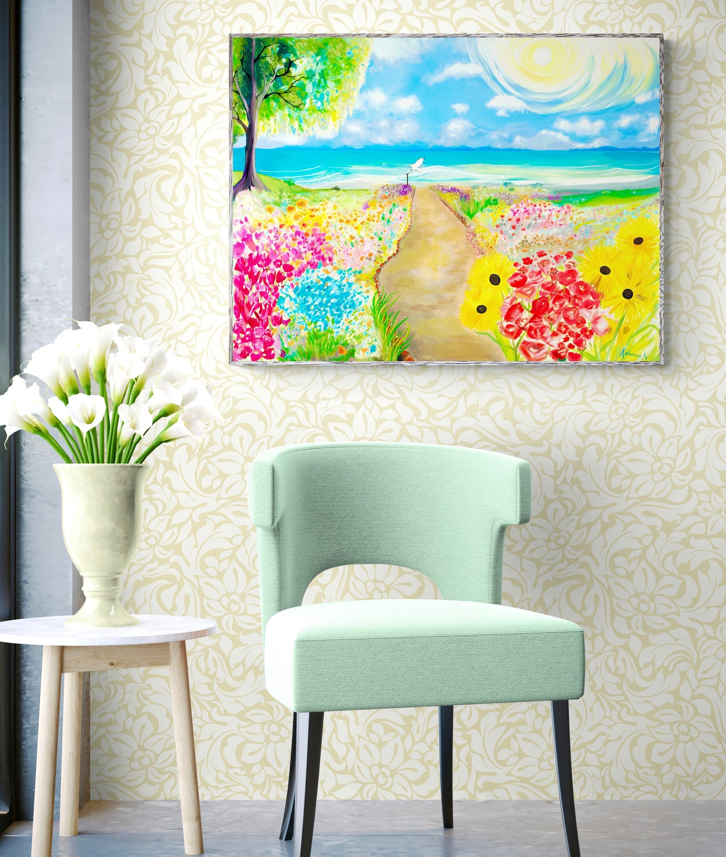 'Live And Let Live' Canvas Print