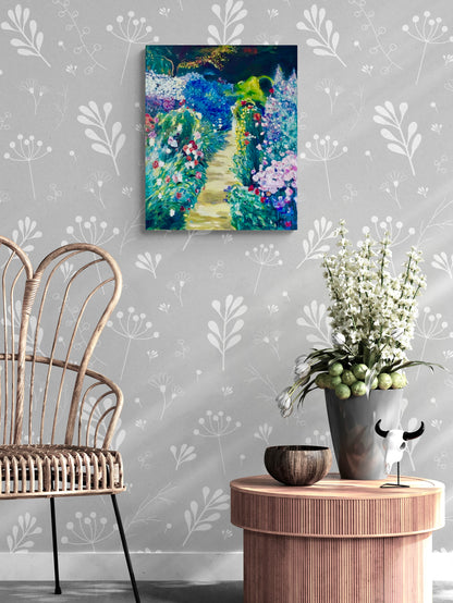 'Down The Garden Path' acrylic print