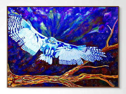 'Night-Life' canvas print