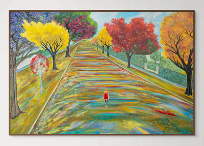 'Autumn At Evandale' canvas print