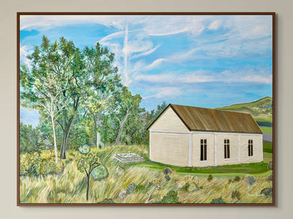 'Beyond The Grave' canvas print