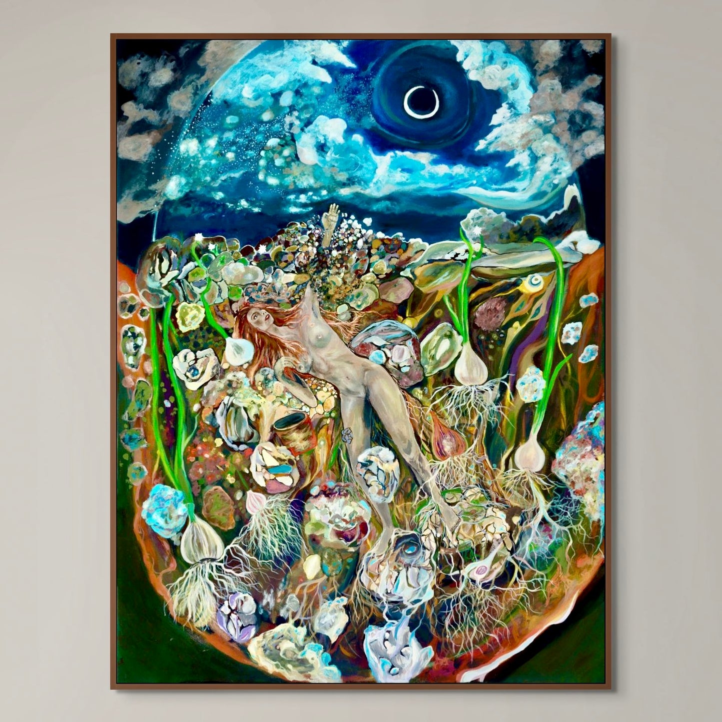 'Dark Of The Moon Women' Canvas Print