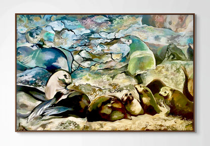 'Leisure Time' canvas print