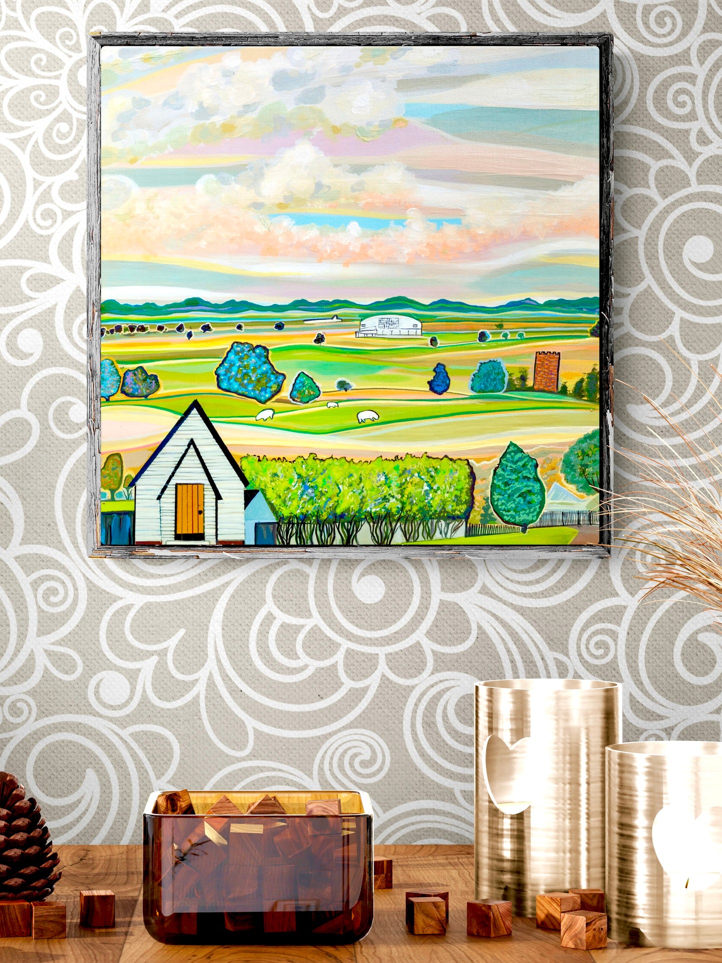 'Evandale Communion' acrylic print