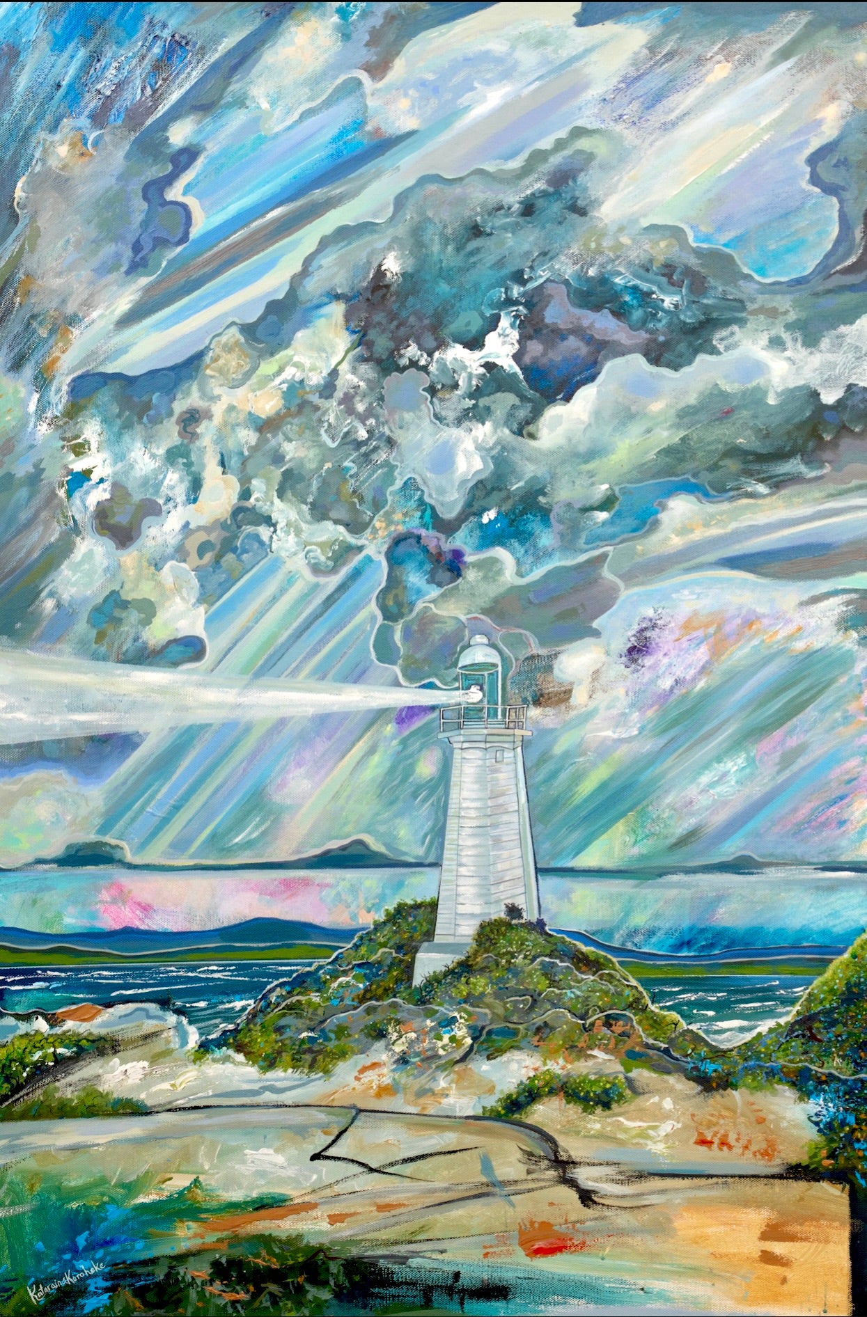 'Light of Hell’s Gate' canvas print