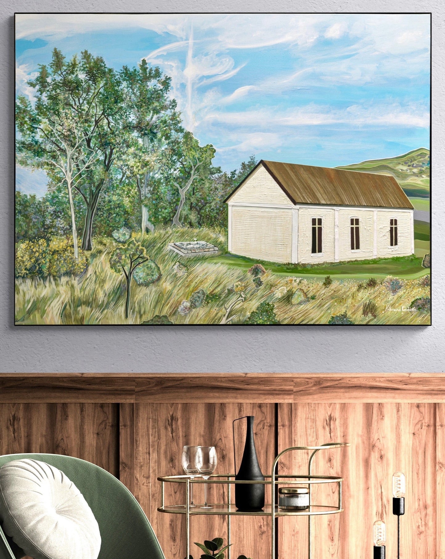 'Beyond The Grave'acrylic print