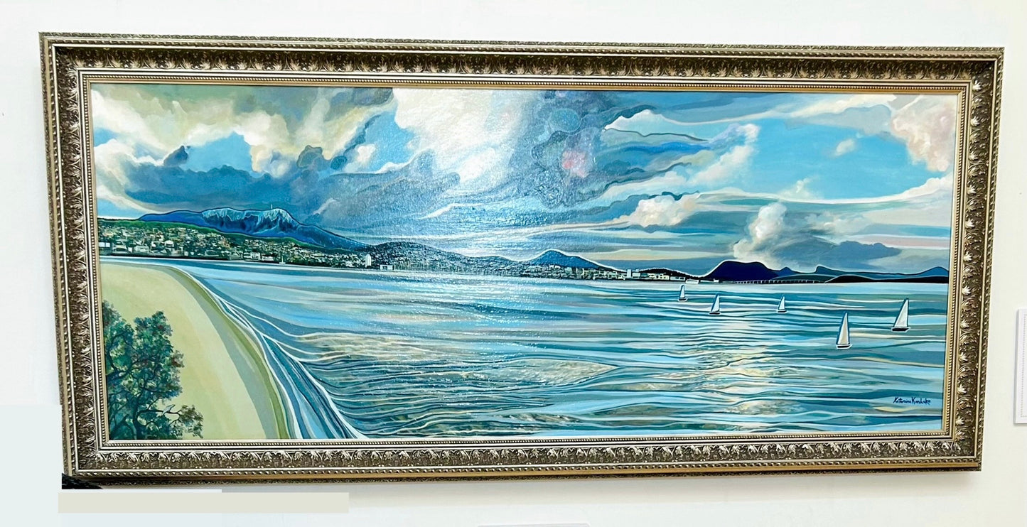 'Down By The Derwent' original painting
