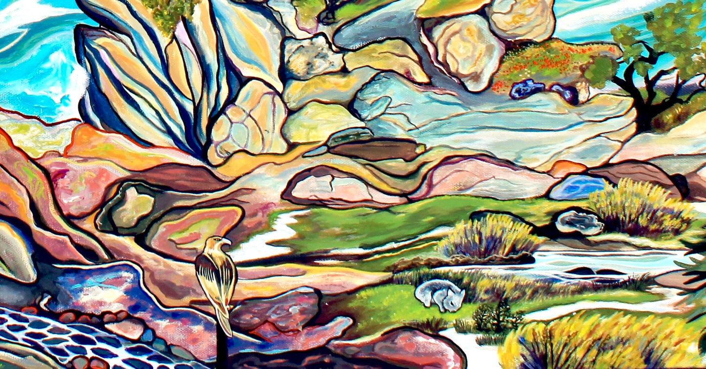 'Magnificent' canvas print