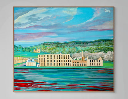 'Set In Stone' canvas print
