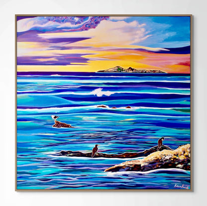 'Holm Sweet Holm' canvas print