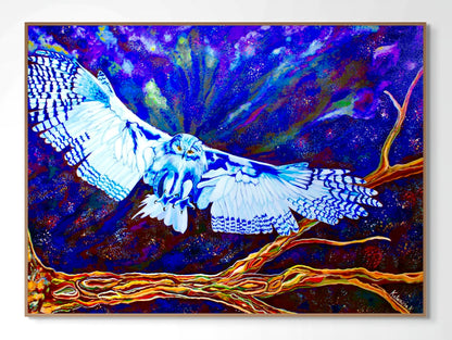 'Night-Life' canvas print