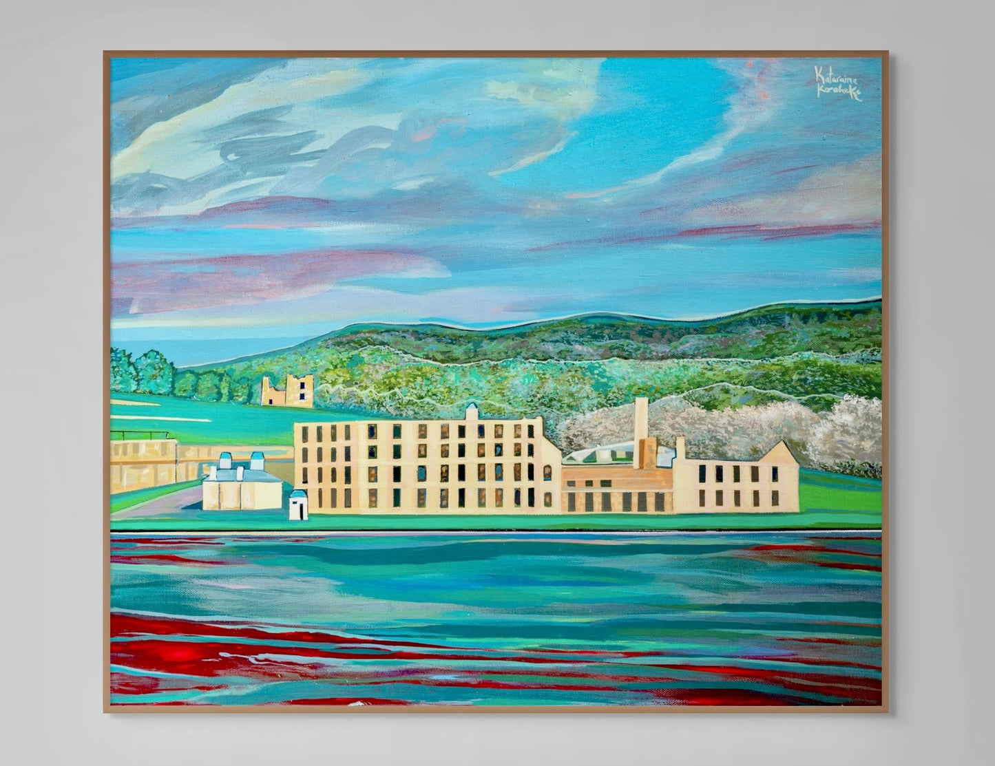 'Set In Stone' canvas print