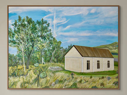 'Beyond The Grave' canvas print