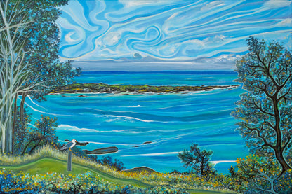 'Breakfast At Boat Harbour' original painting
