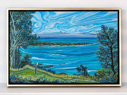 'Breakfast At Boat Harbour' original painting