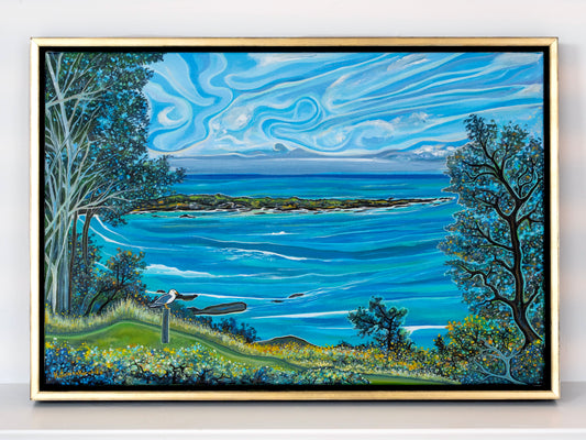 'Breakfast At Boat Harbour' original painting