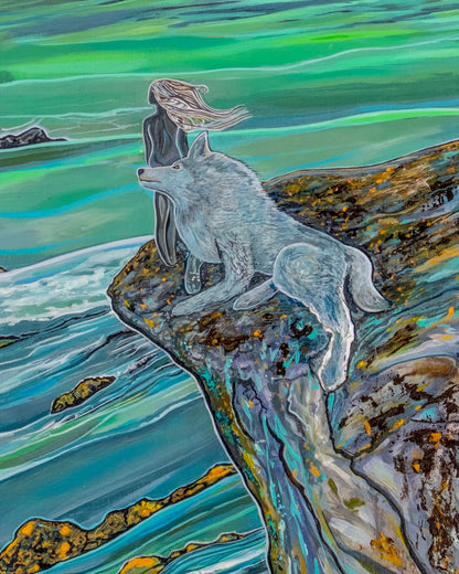 'The Old World' original painting
