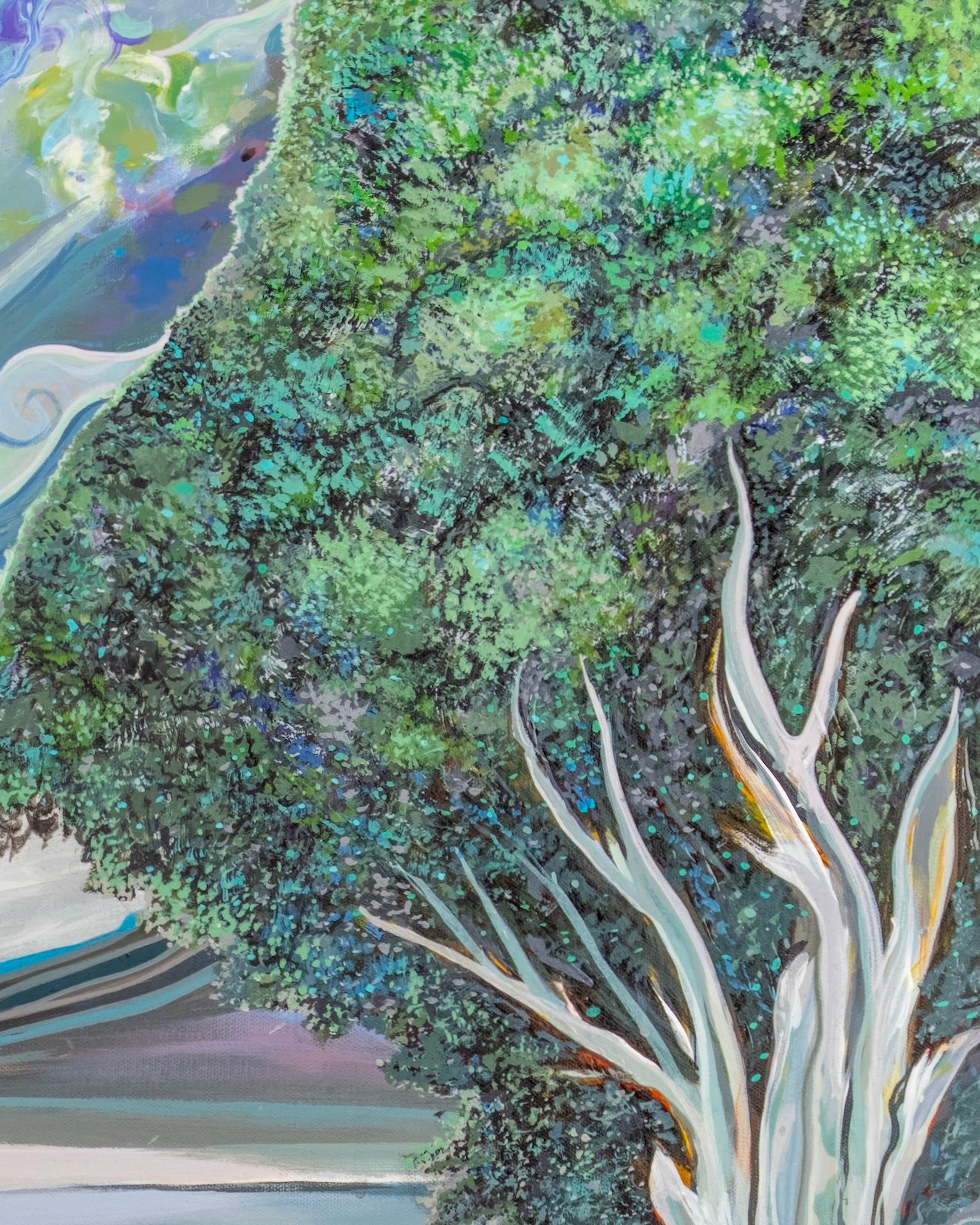 'The Old World' original painting