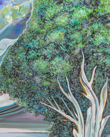 'The Old World' original painting