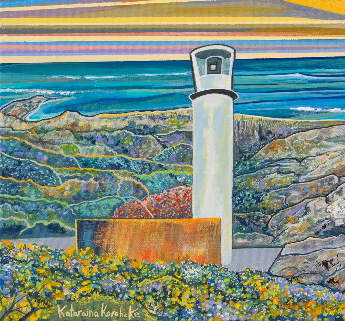 'Bluff Hill Point' Original Paint