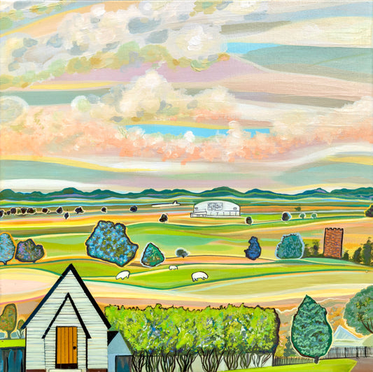 'Evandale Communion' canvas print