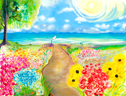 'Live And Let Live' Canvas Print