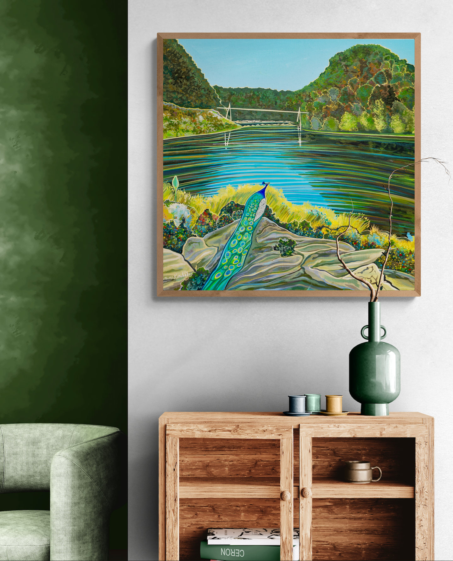 'Down By The Gorge' acrylic print