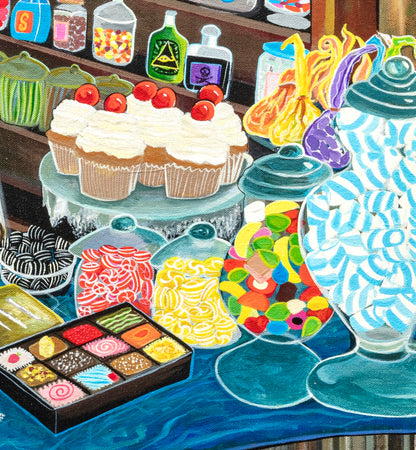 'Seduction of Indulgence' canvas print