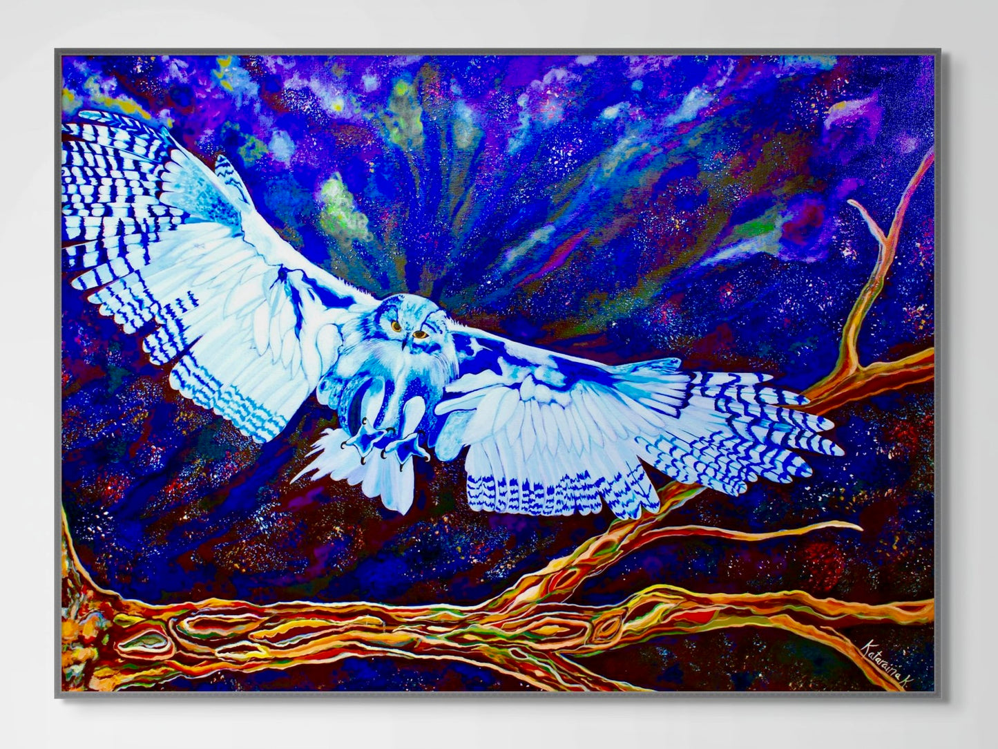 'Night-Life' canvas print