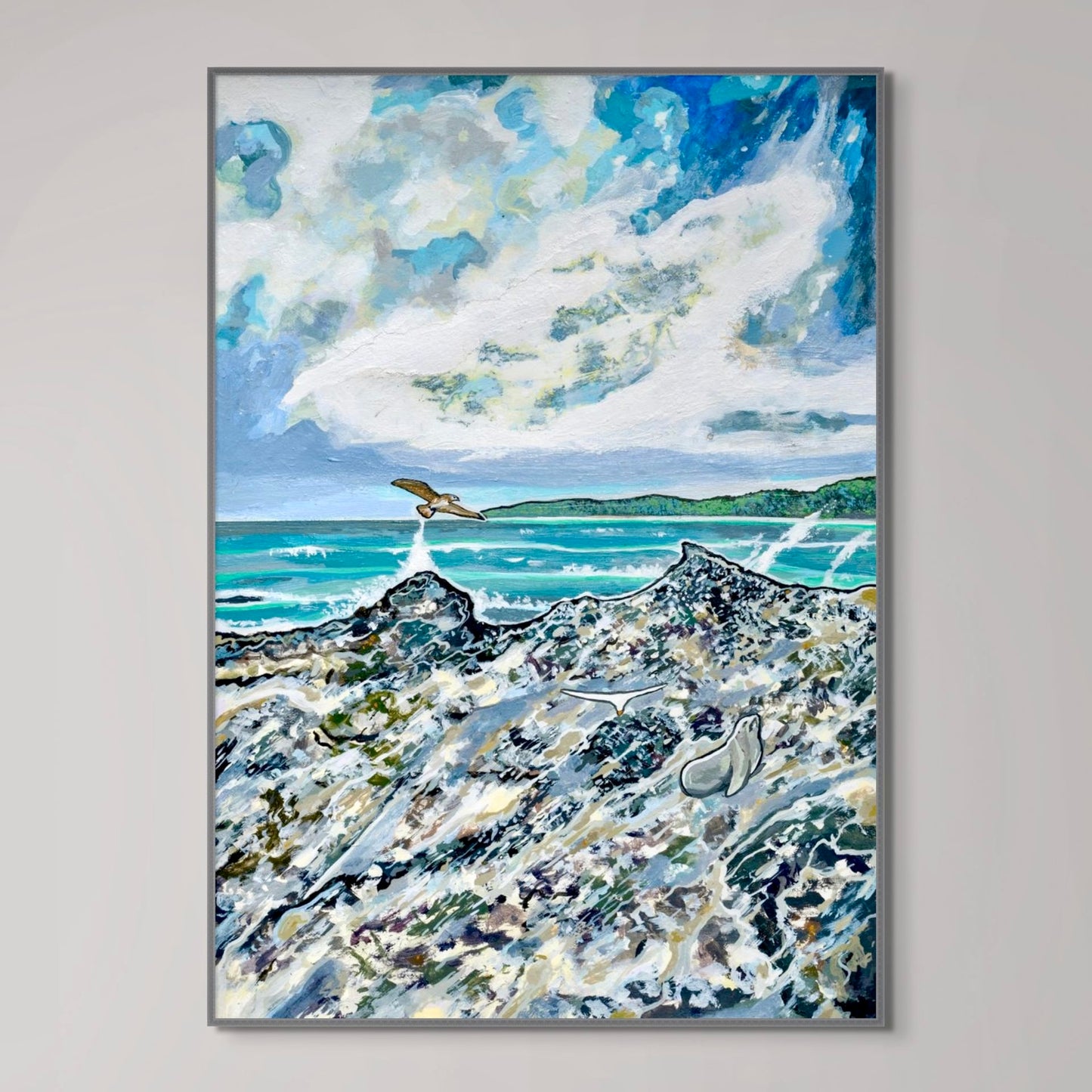 'The Wild West' canvas print